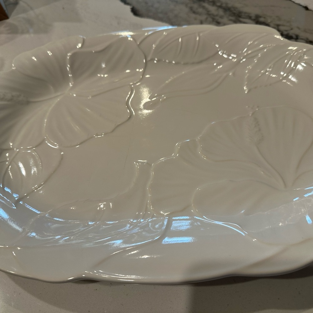 Studio White Oval Serving Platter